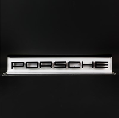 Lot 116 - PORSCHE SIGN