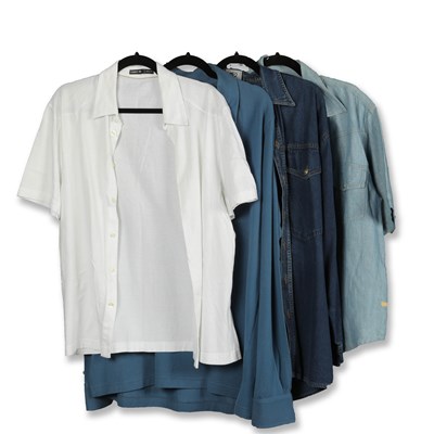Lot 105 - COLLECTION OF MEN'S SHIRTS AND TOPS (4)