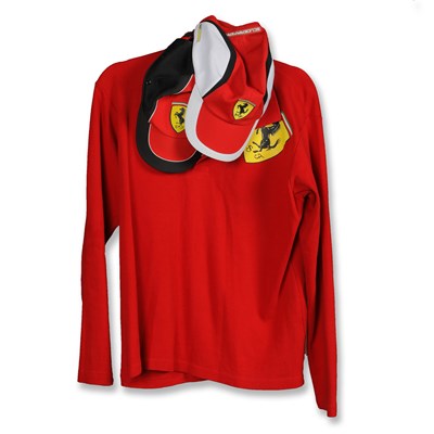Lot 107 - FERRARI CLOTHING AND HATS (3)