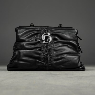 Lot 32 - DIOR BLACK KARENINA BAG