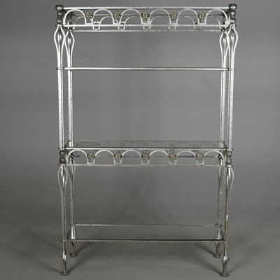 Lot 380 - DISPLAY SHELVES