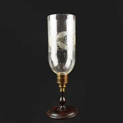 Lot 230 - A 19TH CENTURY CANDLE LIGHT