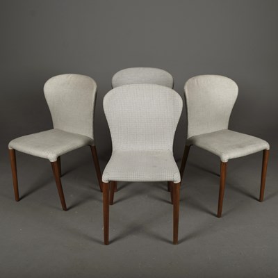 Lot 565 - PORADA ASTRID CHAIRS, A SET OF 4