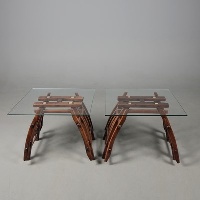 Lot 563 - SIDE TABLES, A PAIR, BY REPUTE FROM WILLIAM YEOWARD