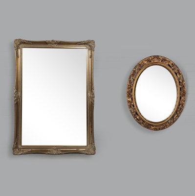Lot 712 - GILT WALL MIRRORS (2)