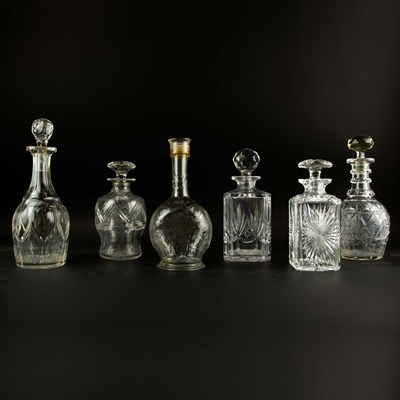 Lot 241 - DECANTERS, SIX