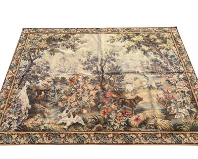 Lot 274 - FRENCH VERDURE DESIGN TAPESTRY