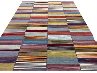 Lot 288 - FINE PAUL SMITH INSPIRED KILIM