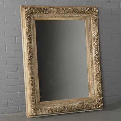 Lot 367 - 19TH CENTURY PAINTED WALL MIRROR