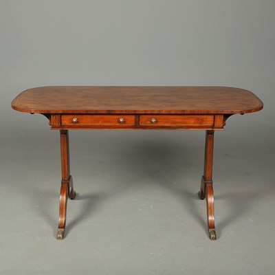 Lot 435 - LIBRARY TABLE