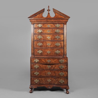 Lot 576 - THEODORE ALEXANDER CHEST ON CHEST