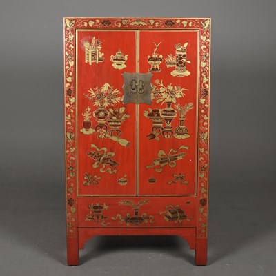 Lot 418 - CHINESE MARRIAGE CABINET
