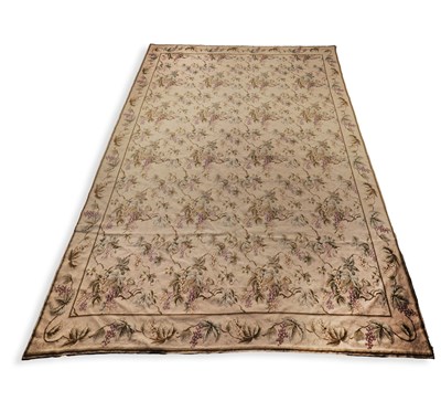 Lot 277 - NEEDLEPOINT CARPET
