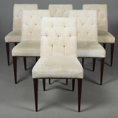 Lot 598 - BAKER DINING CHAIRS, A SET OF SIX