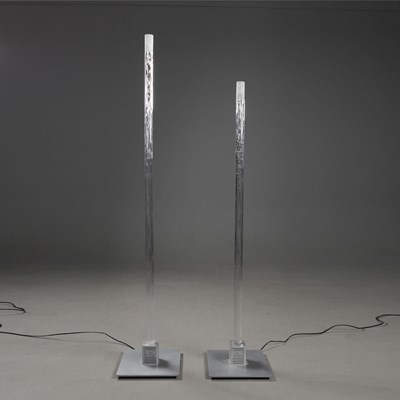 Lot 692 - FLOOR LAMPS, TWO
