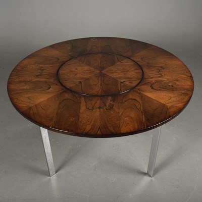 Lot 500 - CIRCULAR DINING TABLE, CIRCA 1970