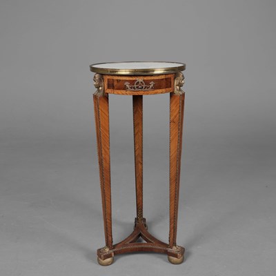 Lot 342 - EMPIRE STYLE SIDE TABLE