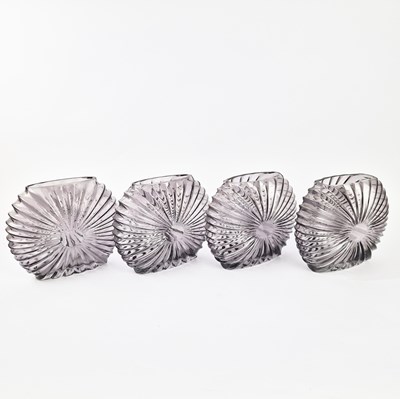Lot 239 - MURANO STYLE GLASS VASES, A SET OF 4