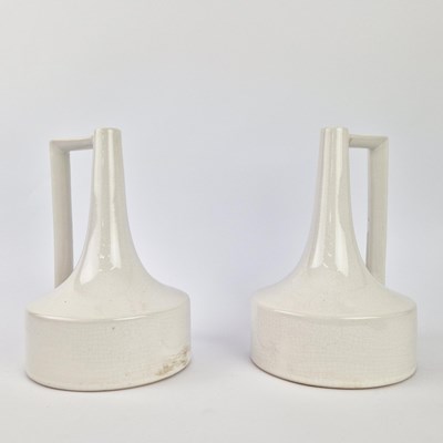 Lot 198 - DANISH STYLE VASES, A PAIR
