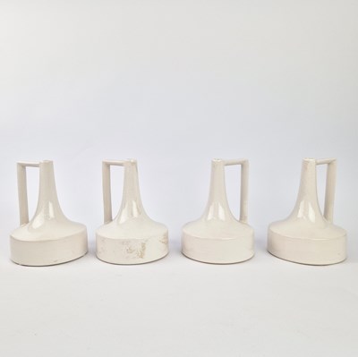Lot 199 - DANISH STYLE VASES, A SET OF 4