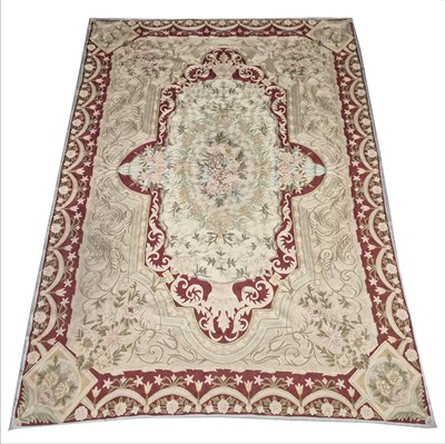 Lot 257 - INDIAN CHAIN STITCH RUG