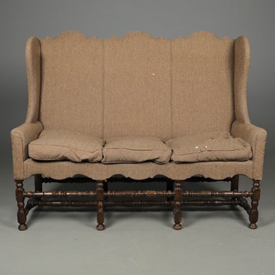 Lot 504 - JACOBEAN STYLE SOFA