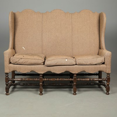 Lot 505 - JACOBEAN STYLE SOFA