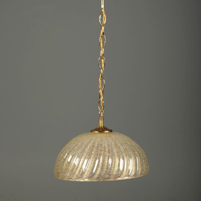 Lot 617 - 1970s ITALIAN BAROVIER & TOSO MURANO GLASS PENDANT LIGHT