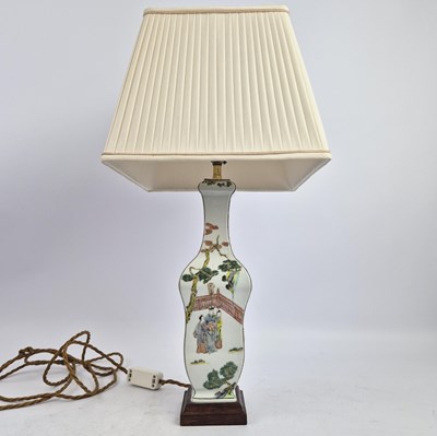 Lot 322 - TABLE LAMP, ORIENTAL DESIGN
