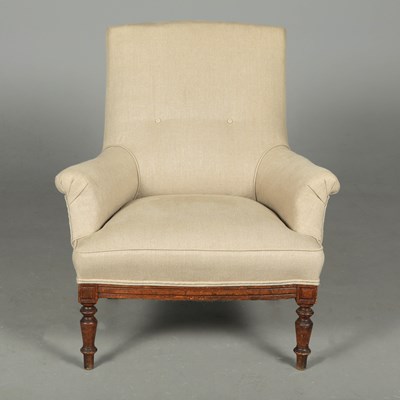 Lot 506 - LATE 19TH CENTURY FRENCH BEECHWOOD BERGERE