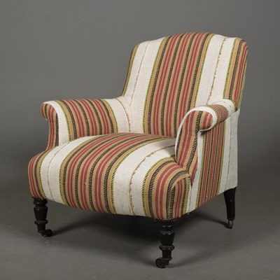 Lot 526 - NAPOLEON III EBONISED BERGERE