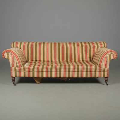 Lot 487 - VICTORIAN SOFA