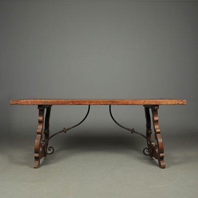 Lot 513 - SPANISH REFECTORY TABLE