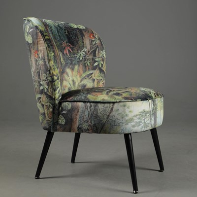 Lot 124 - BELIANI VOSS FABRIC ARMCHAIR.