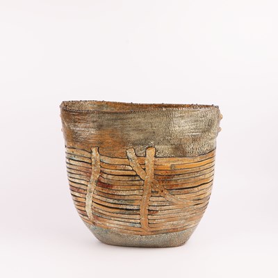 Lot 159 - JIM KRAFT (AMERICAN 20TH CENTURY) CERAMIC VASE