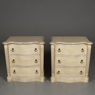 Lot 161 - FRENCH STYLE CHEST OF DRAWERS, A PAIR.