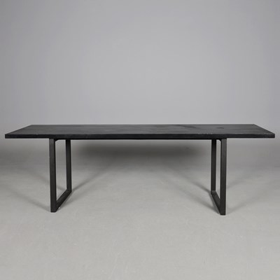 Lot 219 - LONG DINING TABLE.