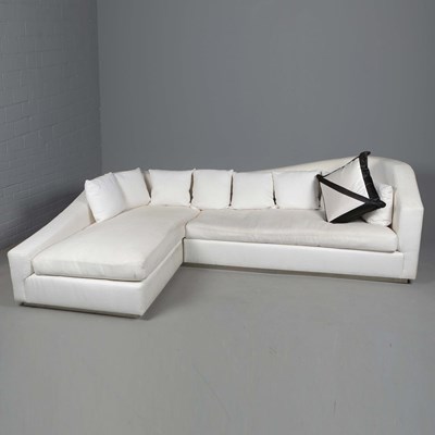 Lot 191 - CORNER SOFA.