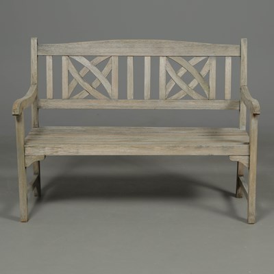Lot 383 - GARDEN BENCH