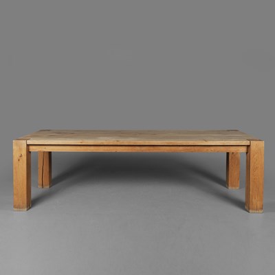 Lot 577 - E15 BIGFOOT OAK DINING TABLE