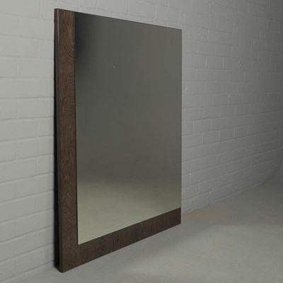 Lot 321 - CONTEMPORARY ITALIAN STYLE WALL MIRROR.