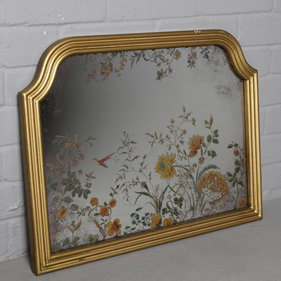 Lot 317 - WALL MIRROR.