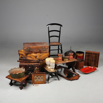 Lot 117 - A COLLECTION OF MISCELLANEOUS COUNTRY HOUSE ITEMS. (QTY).
