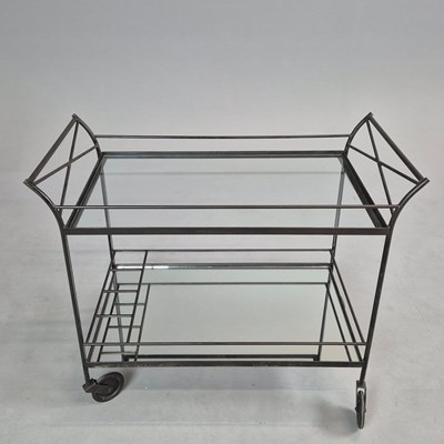 Lot 424 - COCKTAIL TROLLEY.