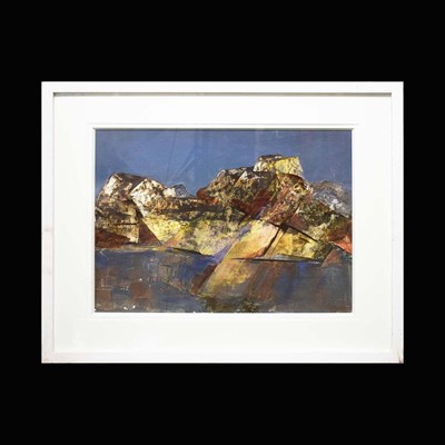 Lot 105 - GRAHAM TOVEY. COASTLINE, JERSEY.