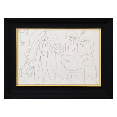 Lot 48 - PABLO PICASSO. LES DÉJEUNERS. (d)