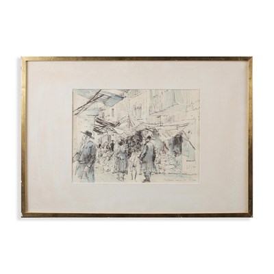 Lot 81 - JERUSALEM STREET SCENE.