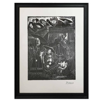 Lot 66 - PABLO PICASSO. DAVID AND BATHESHEBA. (d)