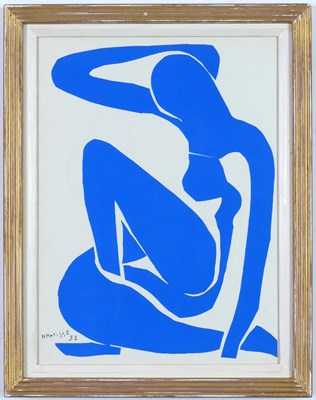 Lot 2 - HENRI MATISSE. NU BLEU VI.