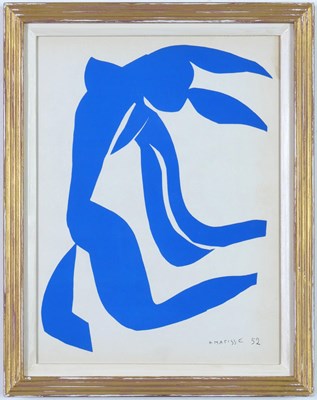 Lot 3 - HENRI MATISSE. NU BLEU XI.